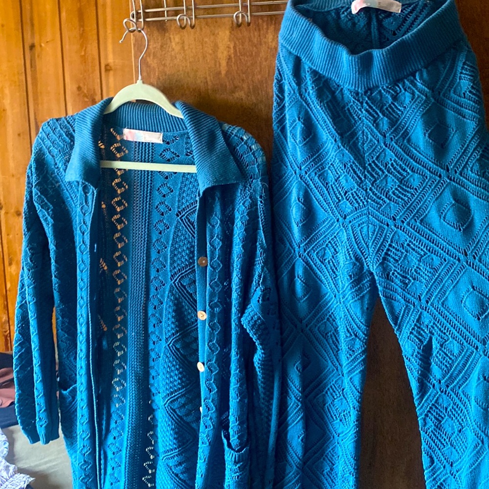Free People crochet SET XS